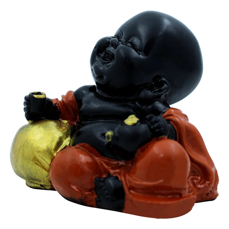 Buddha Idols Handcrafted Ployresin Lord Buddha Sitting Statue Showpiece Home Decor/Office Decor/Spiritual Gift, Multicolour Home Decor Showpiece and Gifts by HomeDecorKart and Karigaari India