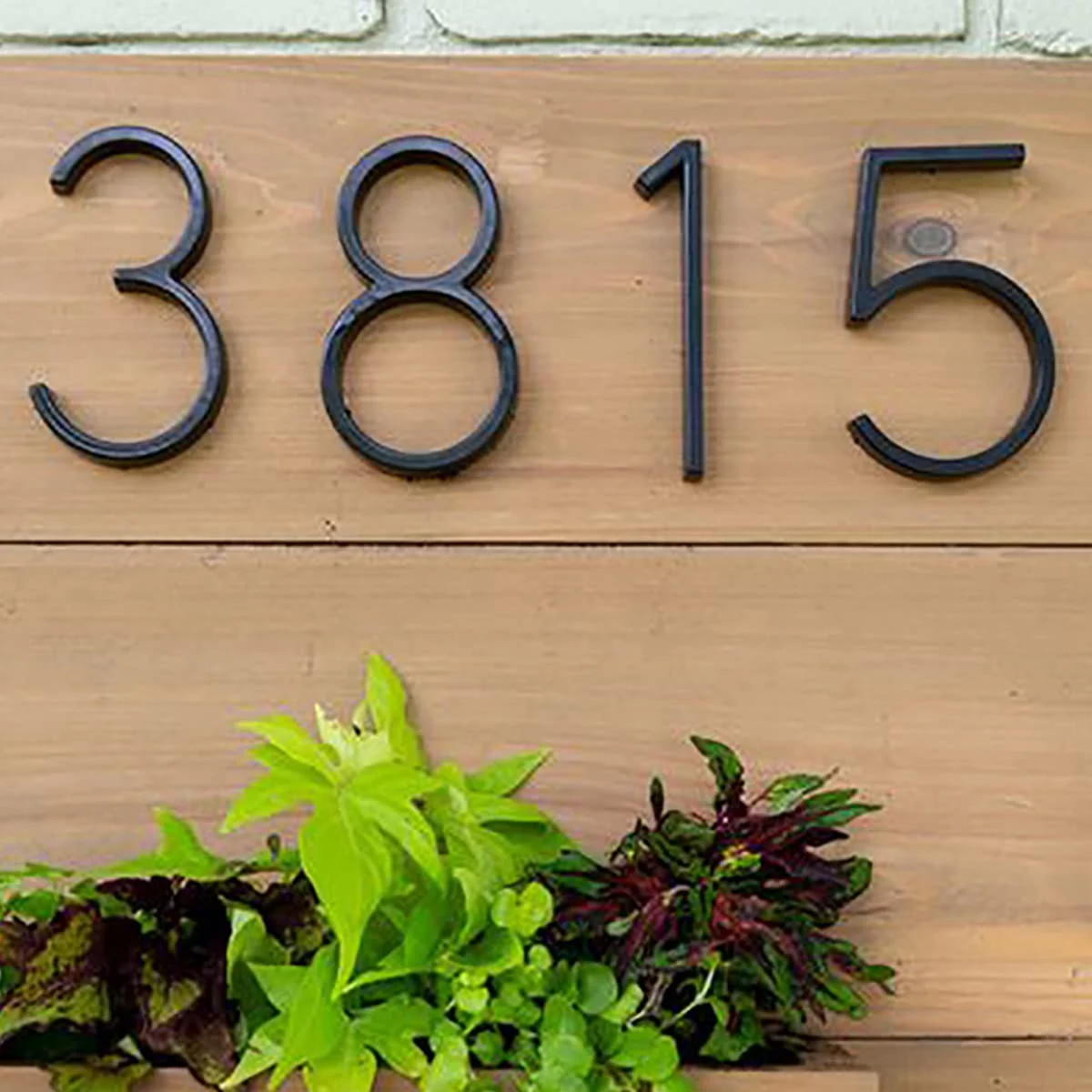 Home Decor Natural Charm: Wooden House Number Plate for Home Decor Home Decor Showpiece and Gifts by HomeDecorKart and Karigaari India