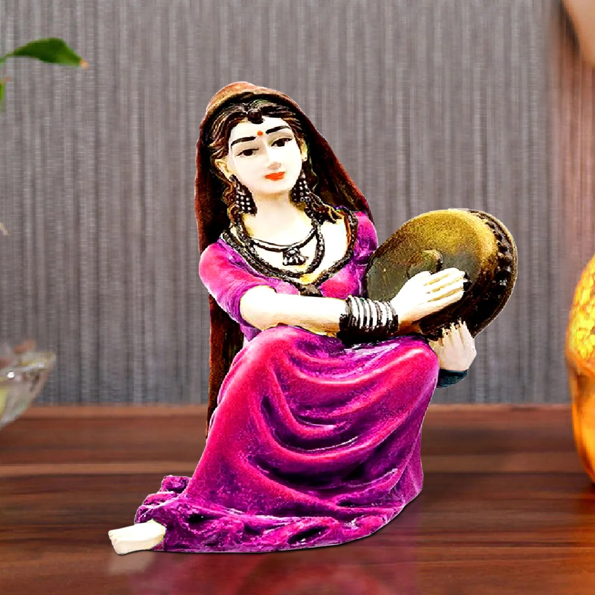 Home Decor Hand Crafted Rajasthani Traditional Showpiece Women Figurine Idol For Home Decoration Home Decor Showpiece and Gifts by HomeDecorKart and Karigaari India