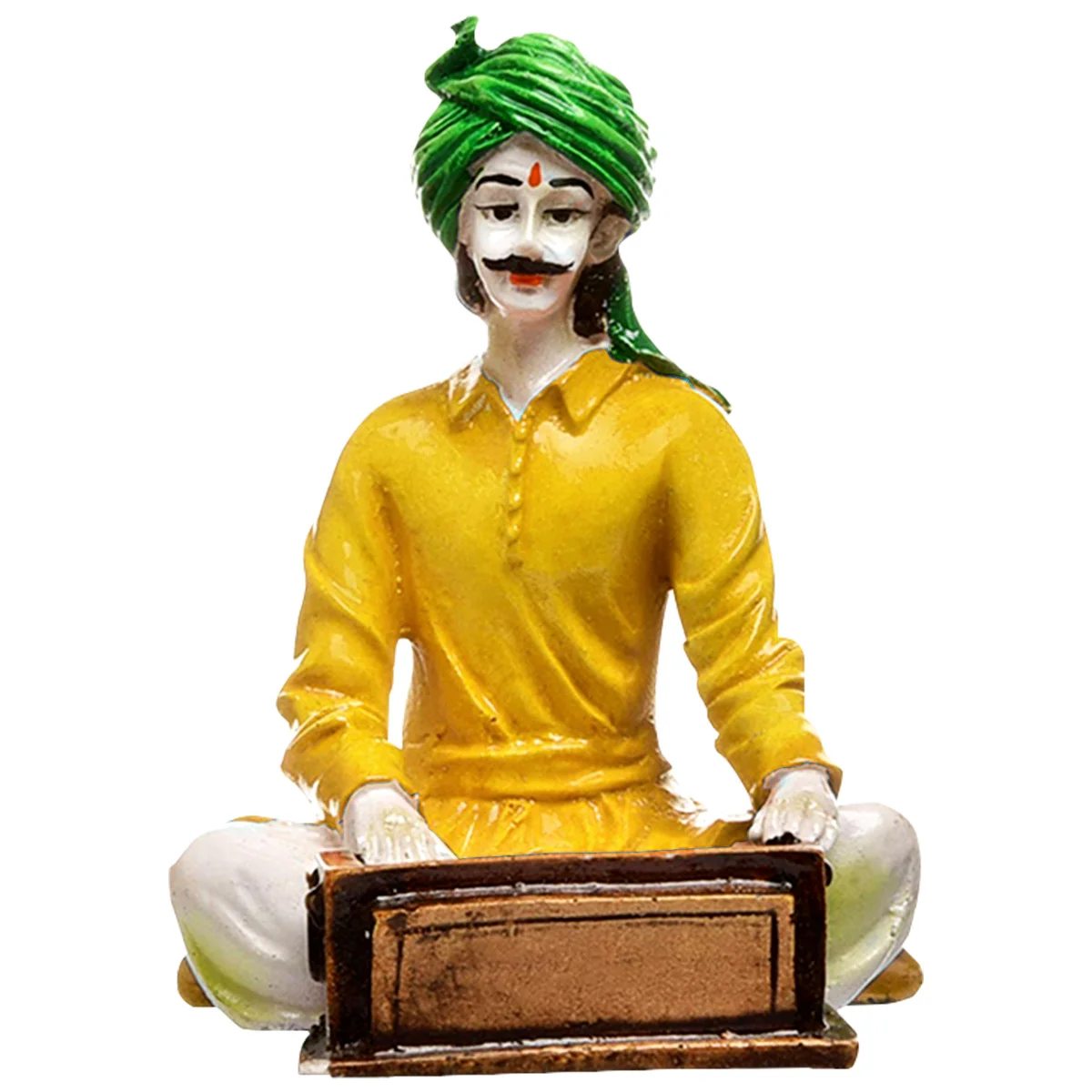 Home Decor Hand Crafted Rajasthani Traditional Showpiece Men Figurine Idol For Home Decoration Home Decor Showpiece and Gifts by HomeDecorKart and Karigaari India