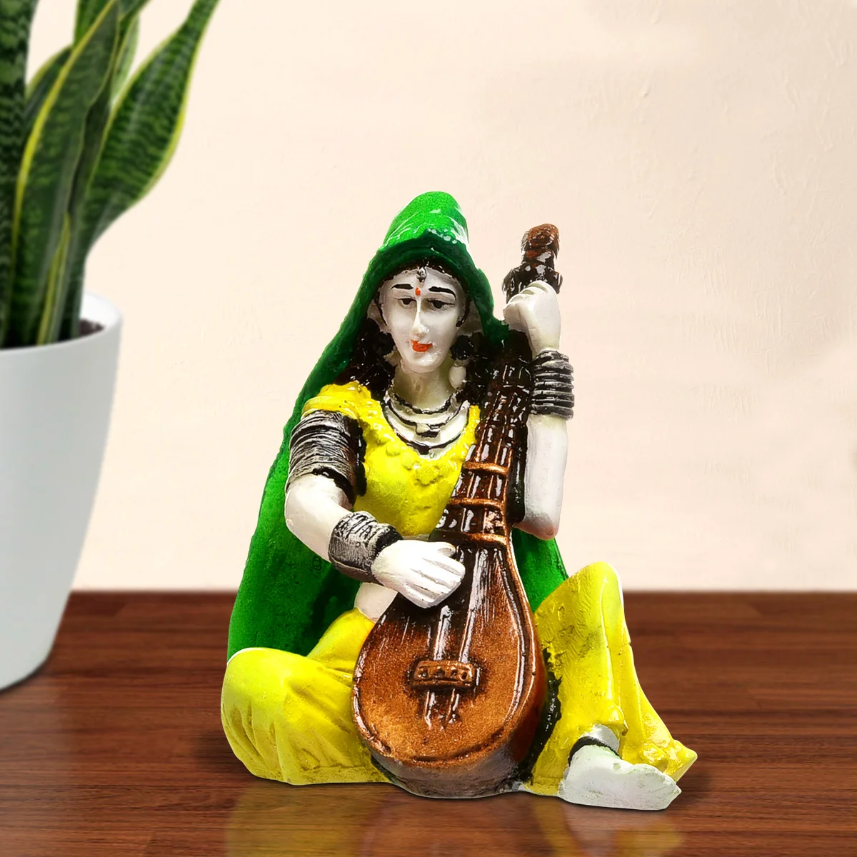 Home Decor Hand Crafted Rajasthani Traditional Showpiece Women Figurine Idol For Home Decoration Home Decor Showpiece and Gifts by HomeDecorKart and Karigaari India