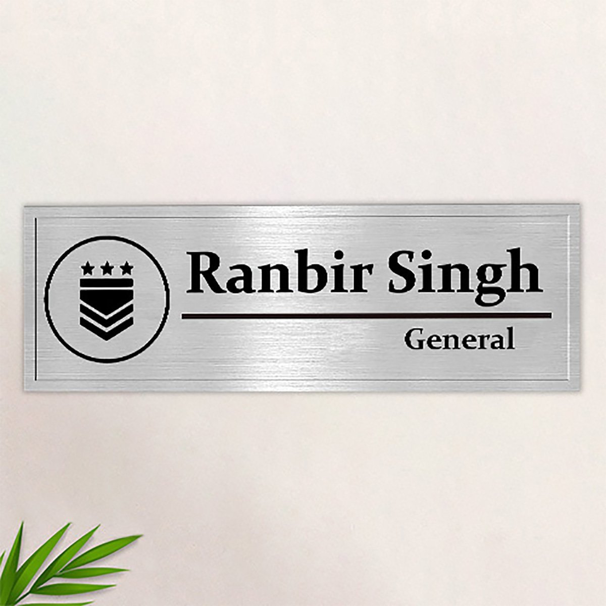 Home Decor Durable Custom Acrylic Name Plate for House Beautiful Sturdy Personalized Home Decor Showpiece and Gifts by HomeDecorKart and Karigaari India