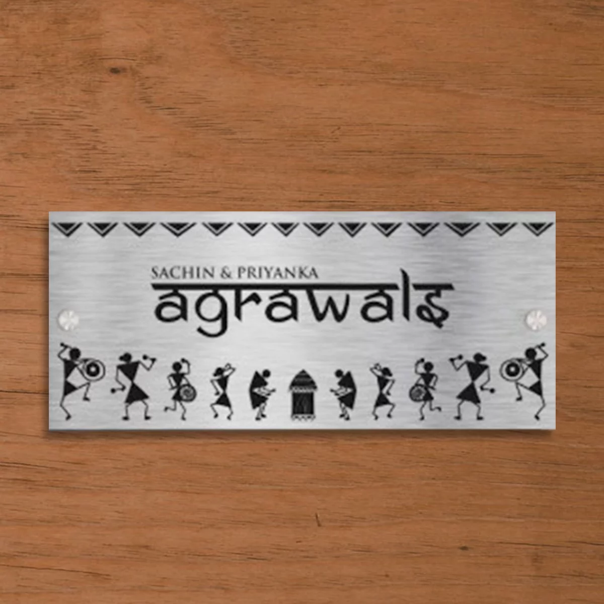 Home Decor Beautiful Personalized Acrylic Name Plate for Office Home Durable Home Decor Showpiece and Gifts by HomeDecorKart and Karigaari India