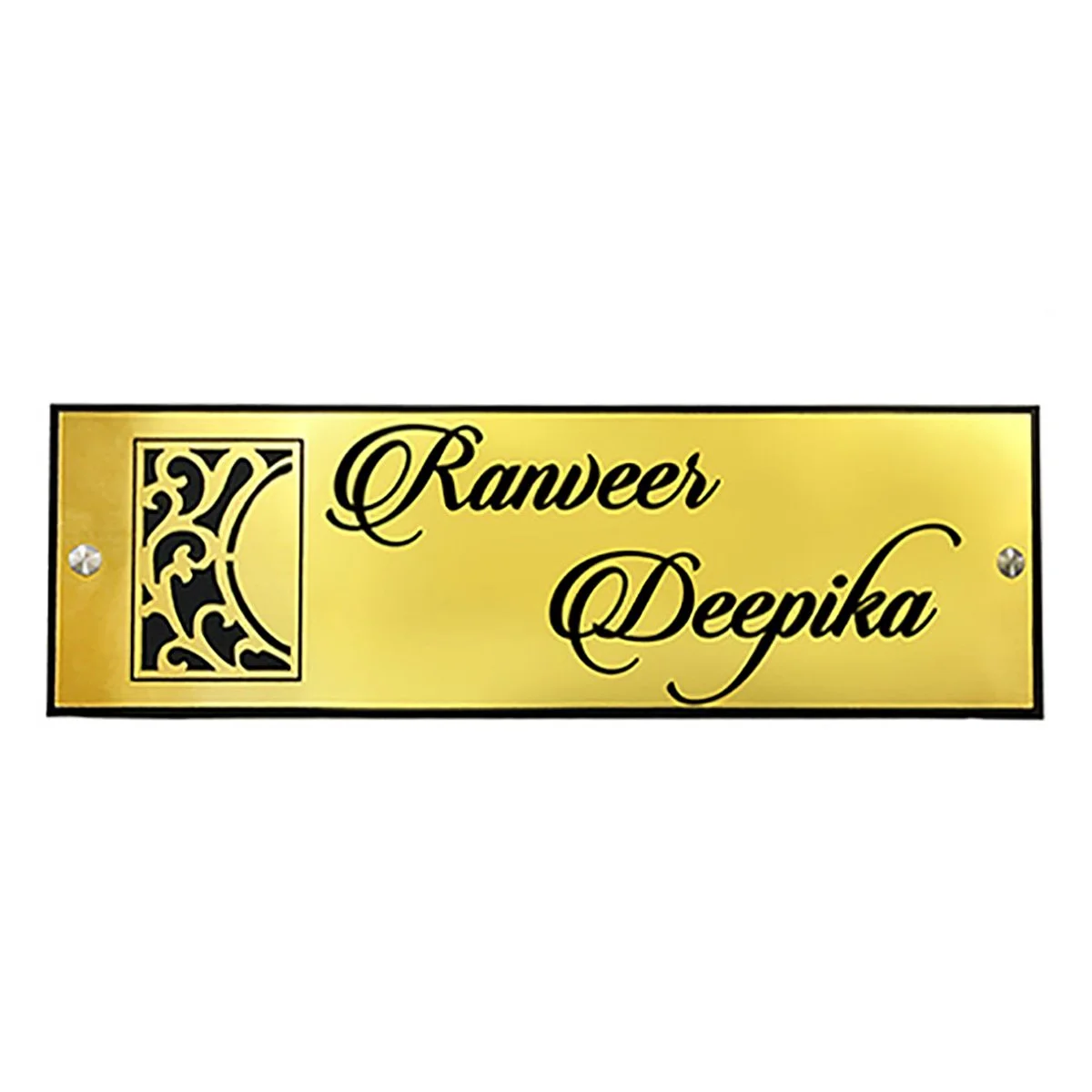 Home Decor Beautiful Durable Acrylic Name Plate for Office Home Stylish Personalized Home Decor Showpiece and Gifts by HomeDecorKart and Karigaari India