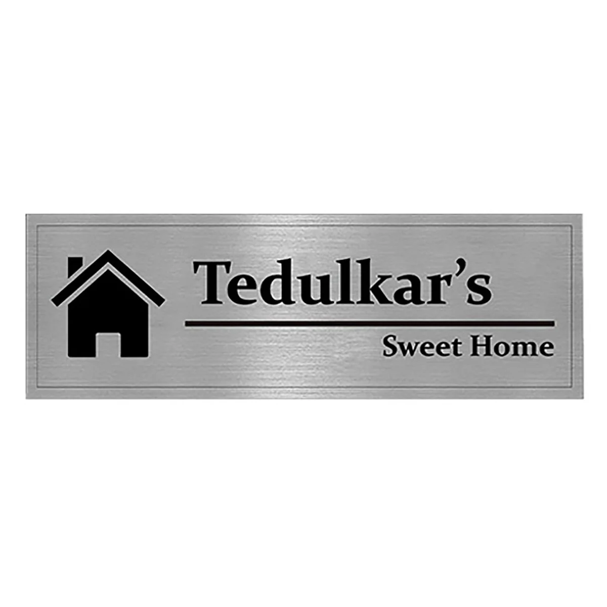Home Decor Durable Custom Acrylic Name Plate for Office Home Beautiful Personalized Home Decor Showpiece and Gifts by HomeDecorKart and Karigaari India