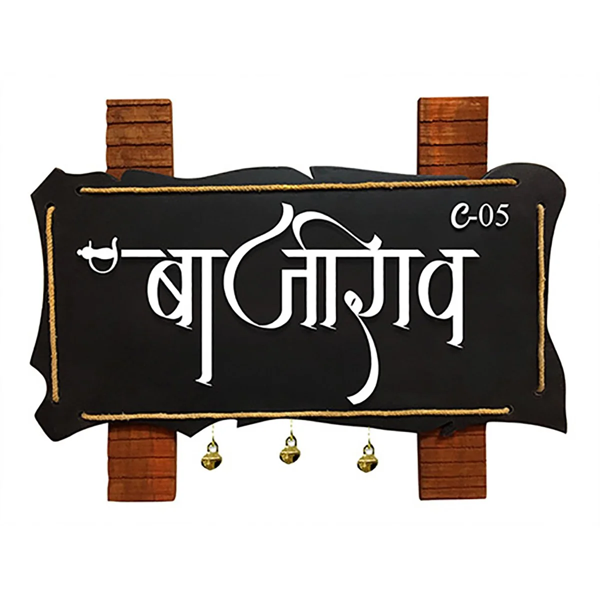 Home Decor Personalized Stylish Wooden Name Plate for Office Home Beautiful Durable Home Decor Showpiece and Gifts by HomeDecorKart and Karigaari India
