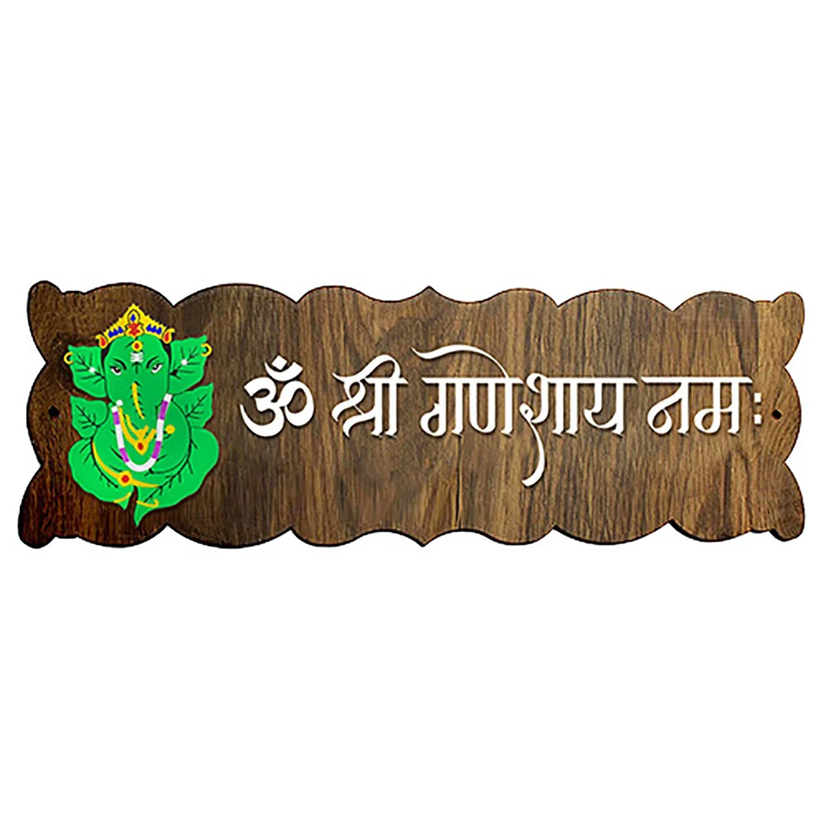 Home Decor Sturdy Custom Wooden Name Plate for House Stylish Durable Decor Home Decor Showpiece and Gifts by HomeDecorKart and Karigaari India