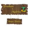 Stylish Custom Wooden Name Plate for Office Home Durable Personalized - Image 2
