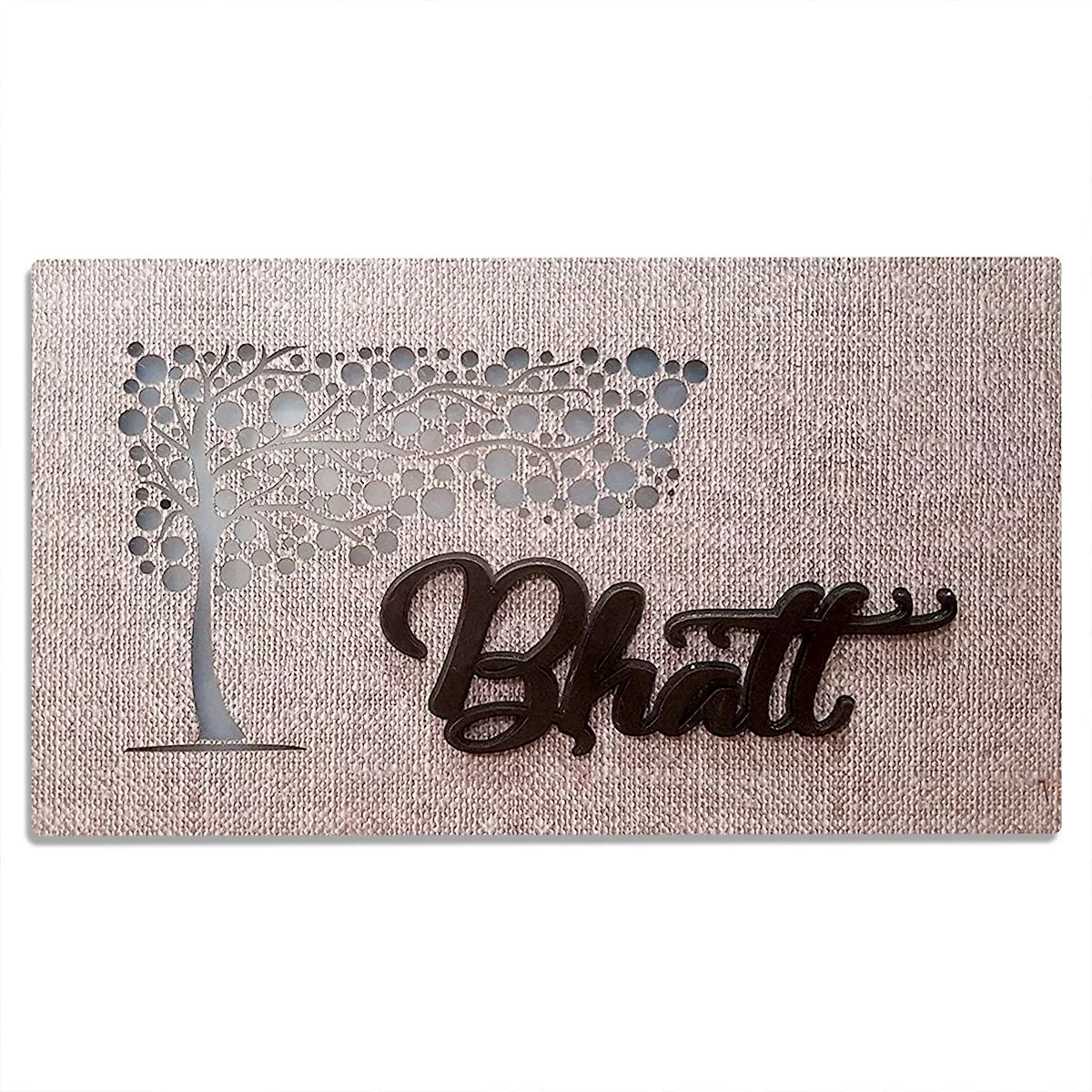 Home Decor Stylish Custom Wooden Name Plate for Office Durable Personalized Stylish Home Decor Showpiece and Gifts by HomeDecorKart and Karigaari India
