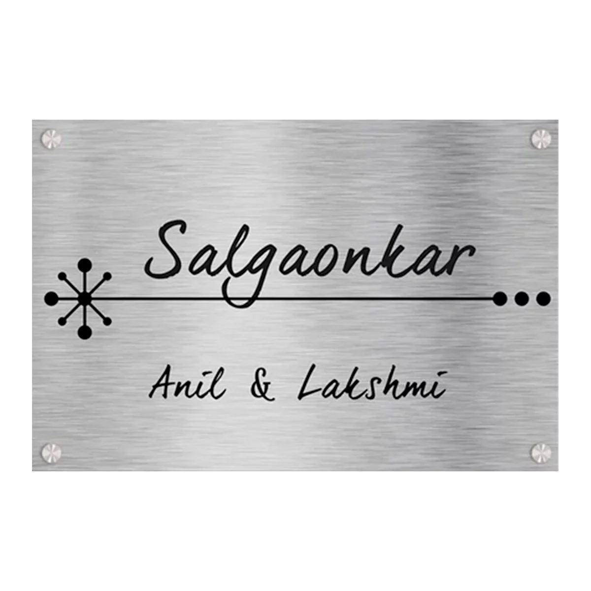 Home Decor Durable Custom Wooden Name Plate for House Home Sturdy Home Decor Showpiece and Gifts by HomeDecorKart and Karigaari India