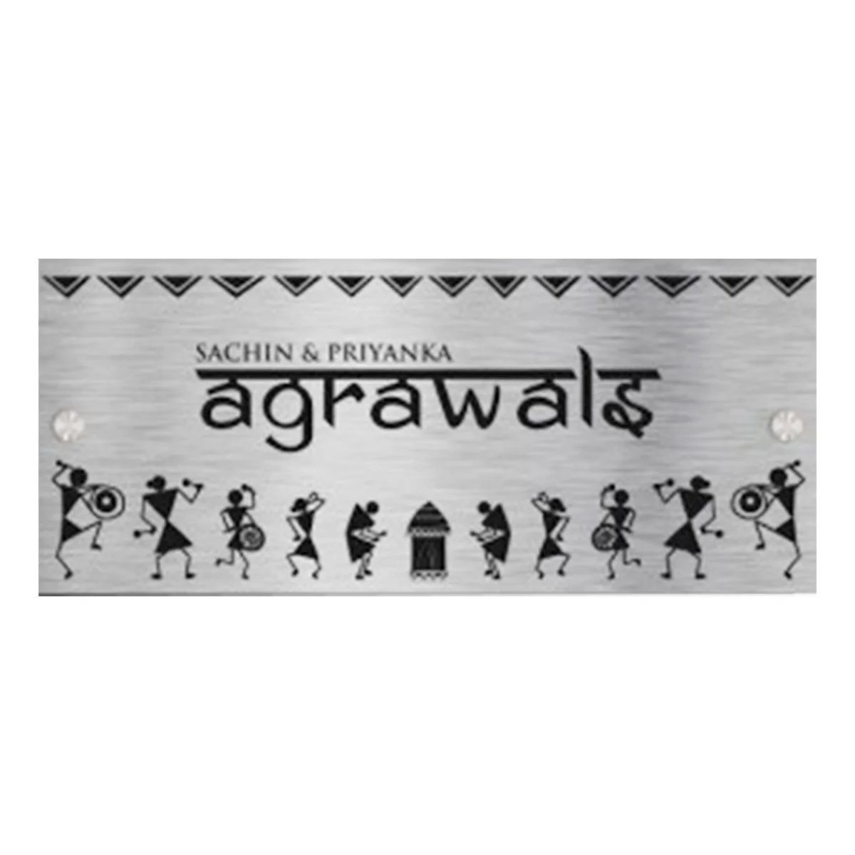 Home Decor Beautiful Personalized Acrylic Name Plate for Office Home Durable Home Decor Showpiece and Gifts by HomeDecorKart and Karigaari India