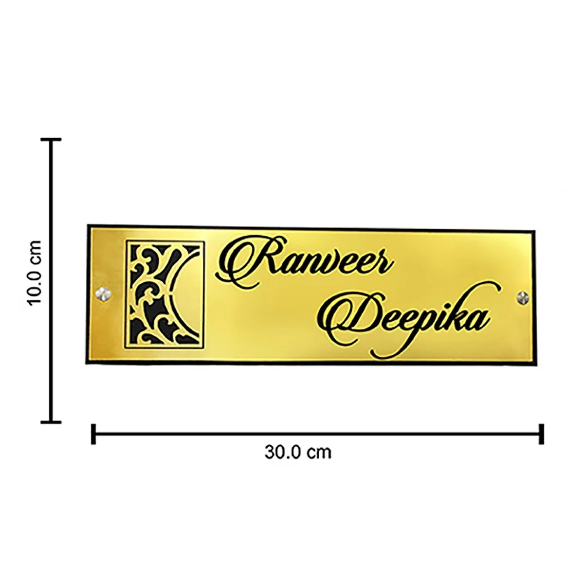 Home Decor Beautiful Durable Acrylic Name Plate for Office Home Stylish Personalized Home Decor Showpiece and Gifts by HomeDecorKart and Karigaari India