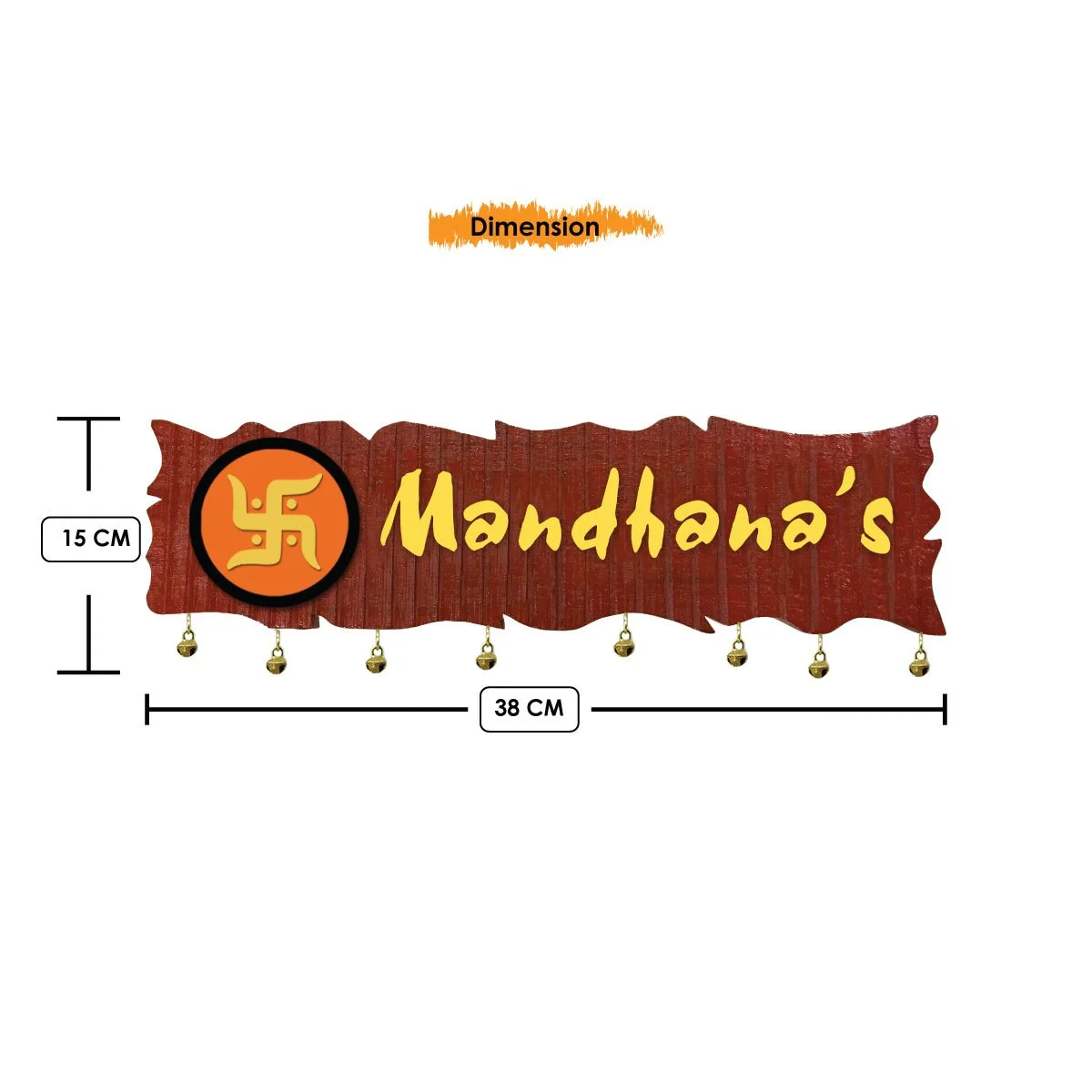Home Decor Stylish Custom Wooden Name Plate for Office Home Durable Beautiful Decor Home Decor Showpiece and Gifts by HomeDecorKart and Karigaari India