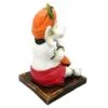 Little Lord Ganesha Sitting & Eating Laddu Idol Best for Home Decor - Image 4