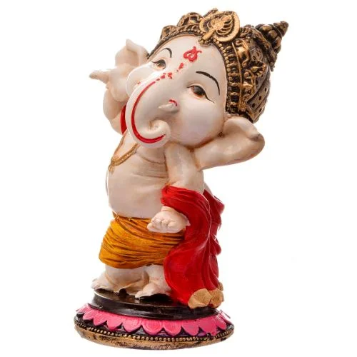 Ganesha Idols Unique Lord Ganesha Idol Dancing Best Item for Home Decor Multicolor Home Decor Showpiece and Gifts by HomeDecorKart and Karigaari India
