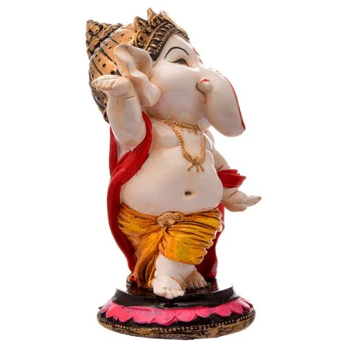 Ganesha Idols Unique Lord Ganesha Idol Dancing Best Item for Home Decor Multicolor Home Decor Showpiece and Gifts by HomeDecorKart and Karigaari India