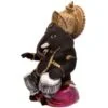 Unique Design Little Lord Ganesha Playing Tabla Idol Black Color Best Item for Home Decor - Image 7