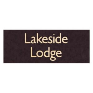 Custom Durable Wooden Name Plate for House Stylish Decor - Karigaari India Aesthetic Home Decor