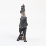 Majestic Rearing Black Horse Statue Decorative Resin Showpiece for Home, Office, and Vastu Success Symbol - Karigaari India Aesthetic Home Decor