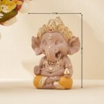 Blessing Ganesha Idol – Invite Divine Grace & Positivity - Karigaari India Aesthetic Home Decor