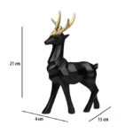 Geometric Deer Figurines - Modern Home Decor - Karigaari India Aesthetic Home Decor