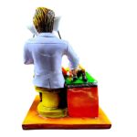 Blessings of Health with Doctor Ganpati Idol Resin Showpiece for Good Vibes - Karigaari India Aesthetic Home Decor