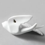Elegant Bird Wall Hangings - Minimalist White Home Decoration - Karigaari India Aesthetic Home Decor