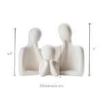 Abstract Family Figurines Resin - Elegant Home Gift - Karigaari India Aesthetic Home Decor