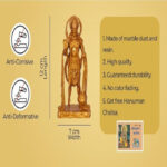 Divine Resin Hanuman Idol for Puja - Karigaari India Aesthetic Home Decor