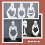 Abstract Meditative Thinker Statues Mindfulness-Inspired Decor for Modern Homes - Karigaari India Aesthetic Home Decor