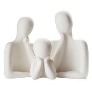 Abstract Family Figurines Resin - Elegant Home Gift - Karigaari India Aesthetic Home Decor