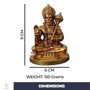 Hanuman Figurine for Car Dashboard Home - Karigaari India Aesthetic Home Decor