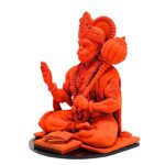 Resin Hanuman Idol Blessing Bajrangbali Statue - Karigaari India Aesthetic Home Decor
