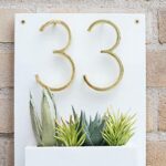Handcrafted Customized/Personilized Designer Vertical House Numbers - Karigaari India Aesthetic Home Decor