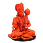 Resin Hanuman Idol Blessing Bajrangbali Statue - Karigaari India Aesthetic Home Decor