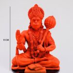 Resin Hanuman Idol Blessing Bajrangbali Statue - Karigaari India Aesthetic Home Decor