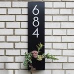 Handcrafted Customized/Personilized Designer Verticle House Numbers - Karigaari India Aesthetic Home Decor