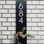 Handcrafted Customized/Personilized Designer Verticle House Numbers - Karigaari India Aesthetic Home Decor