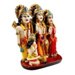 Divine Ram Darbar Resin Murti Set - Karigaari India Aesthetic Home Decor