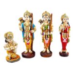 Ram Darbar Idol Set for Home Temple - Karigaari India Aesthetic Home Decor