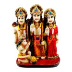 Divine Ram Darbar Resin Murti Set - Karigaari India Aesthetic Home Decor