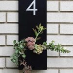 Handcrafted Customized/Personilized Designer Verticle House Numbers - Karigaari India Aesthetic Home Decor
