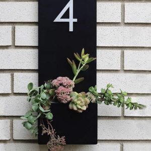 Handcrafted Customized/Personilized Designer Verticle House Numbers - Karigaari India Aesthetic Home Decor