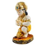 Blessing Baby Hanuman Idol for Decor - Karigaari India Aesthetic Home Decor