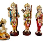 Ram Darbar Idol Set for Home Temple - Karigaari India Aesthetic Home Decor
