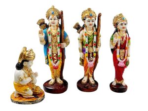 Ram Darbar Idol Set for Home Temple - Karigaari India Aesthetic Home Decor