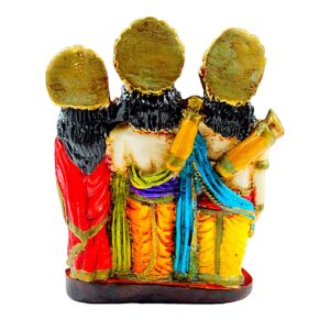 Divine Ram Darbar Resin Murti Set - Karigaari India Aesthetic Home Decor
