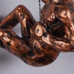 Dynamic Wall Climber Art Sculptures - Karigaari India Aesthetic Home Decor