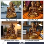 Hanuman Figurine for Car Dashboard Home - Karigaari India Aesthetic Home Decor