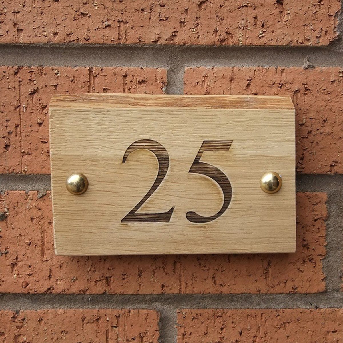 Artistic Lovely Trendy Timber Number Sign For Home Bespoke Robust Modern Ornament 1 Beautiful Stylish Wooden Number Plate for Home Personalized Sturdy - Karigaari India Aesthetic Home Decor